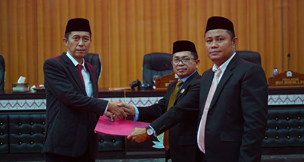 DPRD Bolsel Gelar Paripurna Penetapan Ranperda Pertanggungjawaban APBD 2024