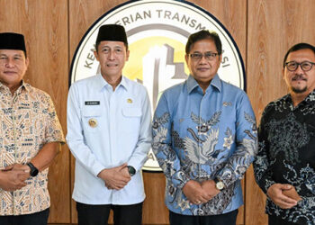 Ketua DPRD Dampingi Bupati dan Wabup Audiensi dengan Kementerian Transmigrasi RI